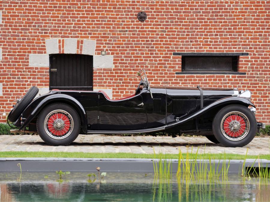  Alvis Speed 20 Tourer by Vanden Plas 1934 года  (фото 9 из 9)